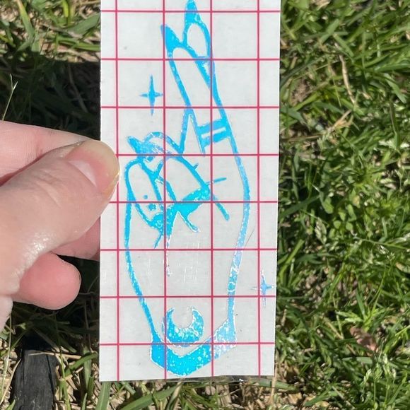 Witchy Vibes Vinyl Window Decal Holographic - Picture 5 of 9